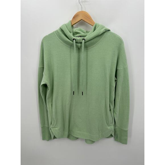 Swetty Betty Escape Luxe Fleece Hoodie Sz SMALL Mint Green Sweatshirt Pullover - Picture 1 of 9